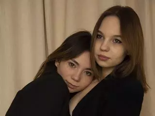  RELATED VIDEOS - WEBCAM AnnAndCaterina STRIPS AND MASTURBATES